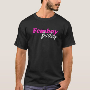 Fembolie Freitag Gay Pride Distressed Lgbtq Que Ae T-Shirt