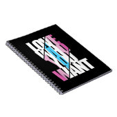 Femboy Liebe Wer Sie T - Shirt Gewollt haben Notizblock (Rechte Seite)