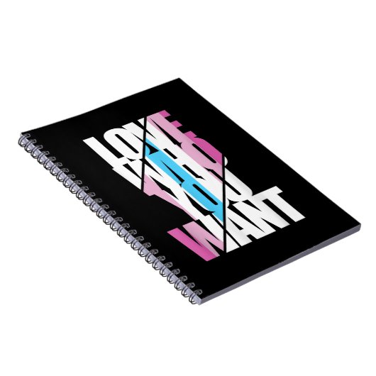 Femboy Liebe Wer Sie T - Shirt Gewollt haben Notizblock (Rechte Seite)