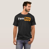 Femboy Logo Classic T-Shirt (Vorne ganz)