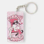 Femboy Monarch Schlüsselanhänger (Rückseite)