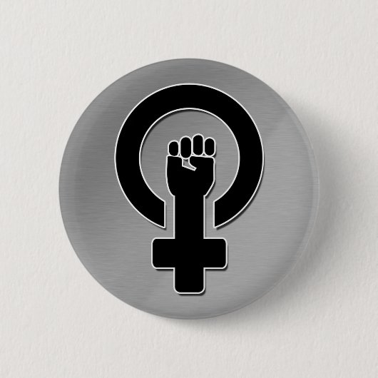 Femifist Button (Vorderseite)