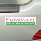 Feminazi Autoaufkleber (Auf Auto)