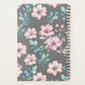 Feminin Floral Elegant Planner Planer (Rückseite)