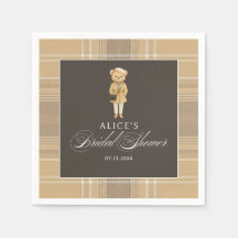 Feminine Bear Beige Brautparty