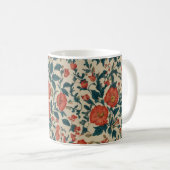 Feminine Blume Tasse (VorderseiteRechts)