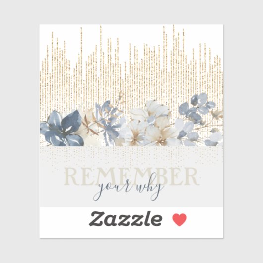 Feminine Blumenzettel kundenspezifisch geschnitten Aufkleber (Blatt)