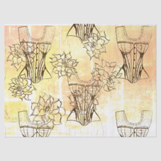 Feminine Blütenpracht Seidenpapier