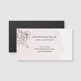 Feminine Business Magnet Visitenkartengröße