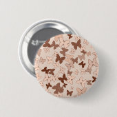 Feminine Butterflies Button (Vorne & Hinten)