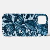 Feminine Elegant Blaufass Case-Mate iPhone Hülle (Rückseite (Horizontal))
