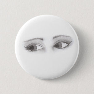 Feminine Eyes Button