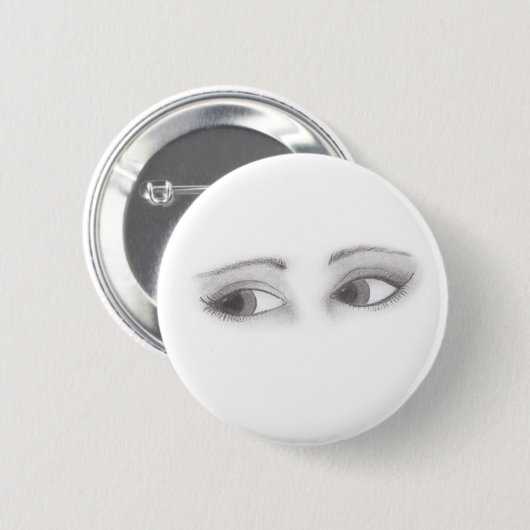 Feminine Eyes Button (Vorne & Hinten)