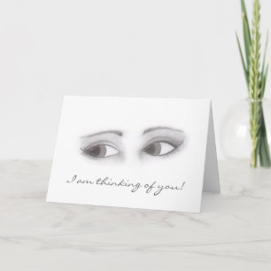 Feminine Eyes Karte