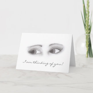 Feminine Eyes Karte