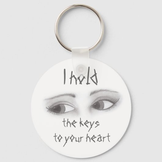 Feminine Eyes Schlüsselanhänger (Vorderseite)