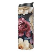 Feminine Fall Florals Tumbler Thermosbecher (Nach links gedreht)