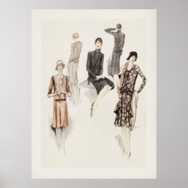 Feminine Fashion Poster