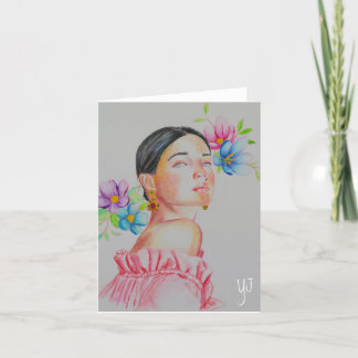 Feminine Genius Grußkarte Nr. 3 Dankeskarte