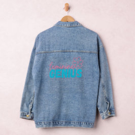 Feminine Genius Jeansjacke