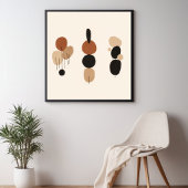 Feminine Geometric Line Art Set X Poster