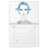 Feminine Girl Original Illustrations art Artist Kalender (Jan 2027)
