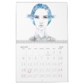 Feminine Girl Original Illustrations art Artist Kalender (Jan 2026)