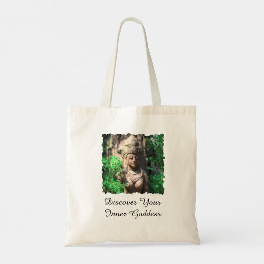 Feminine Goddess Tote Bag Tragetasche (Rückseite)