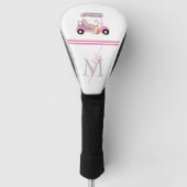 Feminine Golf Cart Personalisiert * Headcover (Vorderseite)
