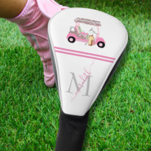 Feminine Golf Cart Personalisiert *