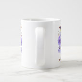 Feminine INFJ Floral Letter MBTI Riesenkaffee Tass Jumbo-Tasse (Rückseite)