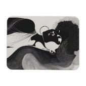 Feminine Line Magnet (Horizontal)