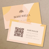 Feminine Modern Boho Business Card Visitenkarte
