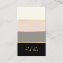 Feminine Moderne Minimalistische Streifenmuster