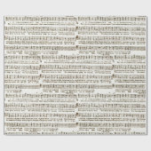 Feminine Monarchie Mittelalterliche Bee Song Tissu Geschenkpapier (Flach)