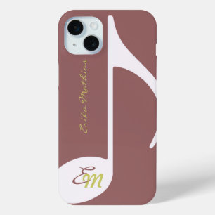 feminine Musikanmerkmal iPhone 15 Mini Hülle