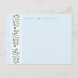 Feminine Personal Stationary Note Card Postkarte