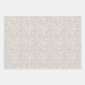 Feminine Pink Animal Print Geschenkpapier Set (Vorderseite 2)