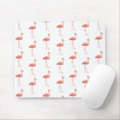 Feminine Pink Flamingo Muster Mousepad (Mit Mouse)