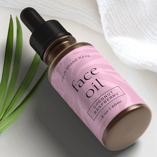 Feminine Pink Modernes 2 OZ Kosmetisches Flaschene