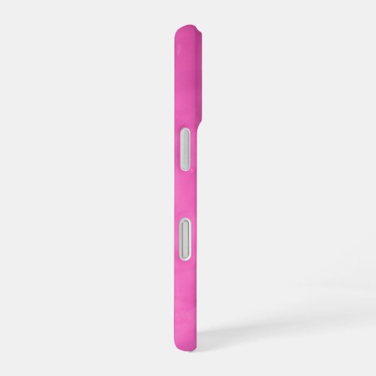 Feminine Pink & Silver Glitter Agate 4 photos iPhone 16 Hülle (Rechte Seite)