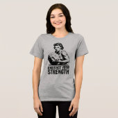 Feminine Power"- Retro-Inspirred Tee (Vorderseite voll)