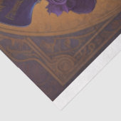 Feminine steampunk woman tissue paper Schnitt Seidenpapier (Ausschnitt)