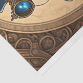 Feminine steampunk woman v13 tissue paper Decoupag Seidenpapier (Ausschnitt)