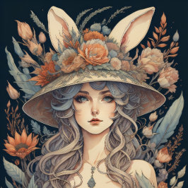 Feminine steampunk woman v22 tissue paper Decoupag Seidenpapier