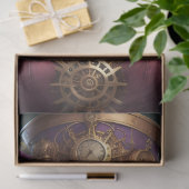 Feminine steampunk woman v3 Tissue Paper Schneiden Seidenpapier (Geschenk)