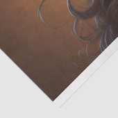 Feminine steampunk woman v9 Tissue Paper Schneiden Seidenpapier (Ausschnitt)