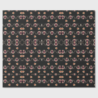 Feminine Surrealism in Warm Tones Geschenkpapier