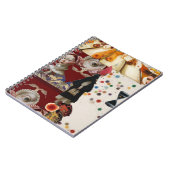 Feminine Surrealism in Warm Tones Notizblock (Linke Seite)