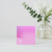 Feminine Visitenkarte (Stehend Vorderseite)